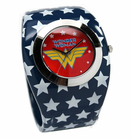 Wonder Woman Bangle Watch (WOW 8003) - SuperheroWatches.com