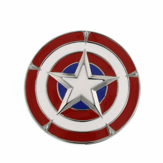 Captain America Shield Belt Buckle - SuperheroWatches.com