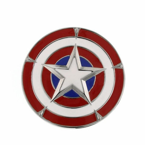Captain America Shield Belt Buckle - SuperheroWatches.com