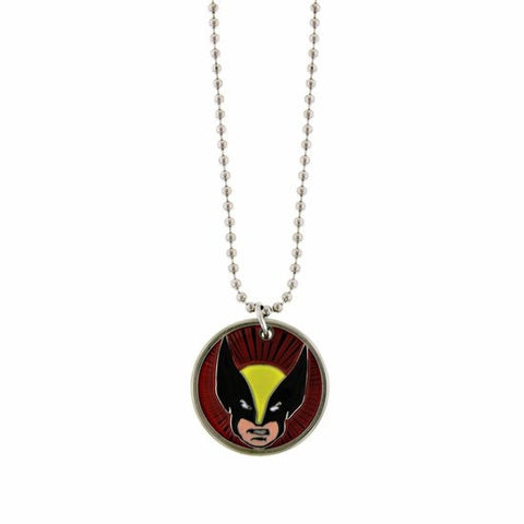 Wolverine Round Pendant Necklace - SuperheroWatches.com