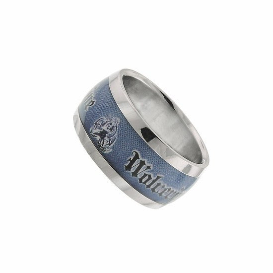 Blue Wolverine Logo Graphic Ring Size 12 - SuperheroWatches.com