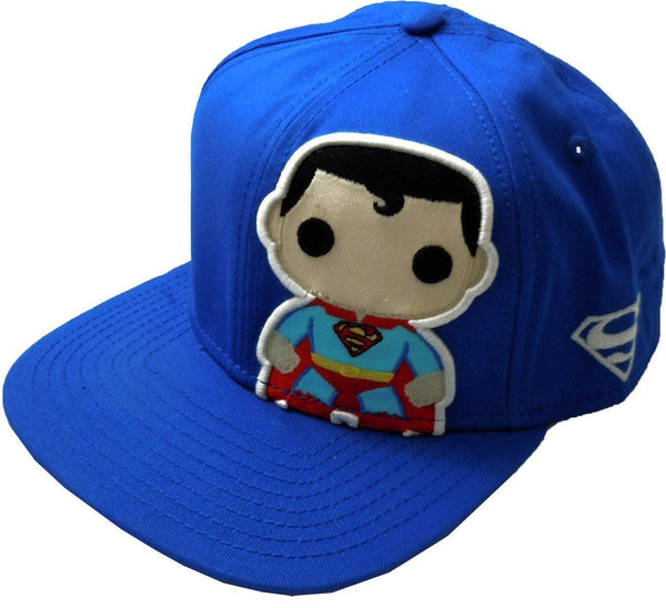 DC Comic SUPERMAN Funko Snap-back Baseball Hats Superman - SuperheroWatches.com