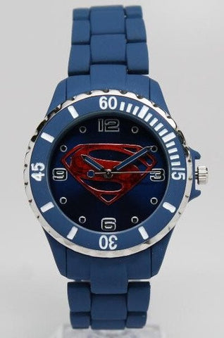 Superman Man of Steel Watch Blue (MOS8005) - SuperheroWatches.com