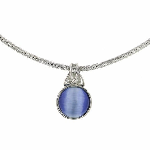 Thor Blue Stone Pendant Necklace - SuperheroWatches.com