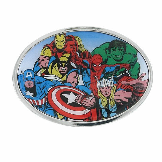 Marvel Comics Superhero (Hulk , Ironman, Captain America and wolverine) Belt Buckle - SuperheroWatches.com
